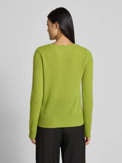 Betty Barclay Gebreide pullover van kasjmier met ronde hals Lindegroen - 5