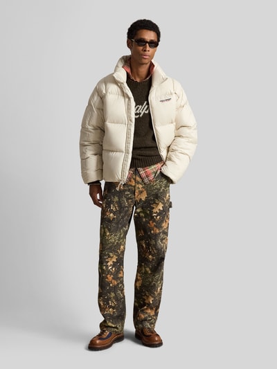 Polo Ralph Lauren Regular Fit Steppjacke mit Logo-Detail Offwhite 1