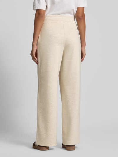Rich & Royal Sweatpants aus Viskose-Mix mit elastischem Bund Sand 5