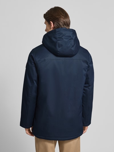 Tom Tailor Parka o kroju regular fit z kieszeniami z patką Granatowy 5