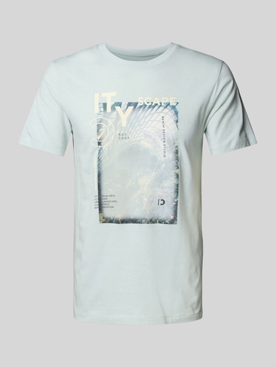 Tom Tailor Denim Regular Fit T-Shirt aus reiner Baumwolle Mint 2