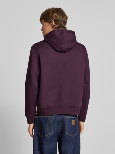 Jack & Jones Hoodie mit Label-Print Bordeaux 5