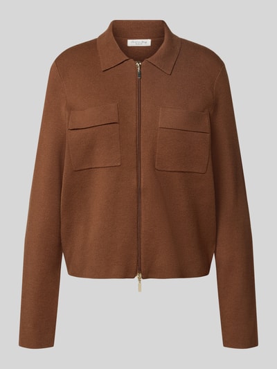 Christian Berg Woman Kurtka z dzianiny z wykładanym kołnierzem Koniakowy 2