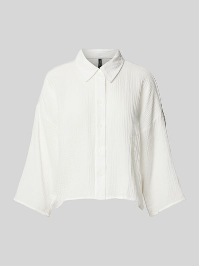 Vero Moda Korte blouse met 3/4-mouwen, model 'NATALI' Wit - 2