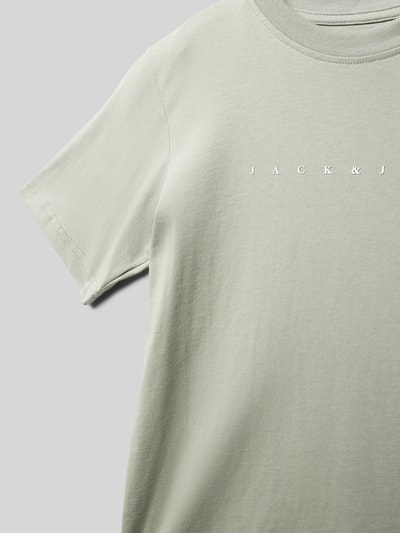 Jack & Jones T-Shirt mit Label-Print Modell 'STAR' Schilf 2