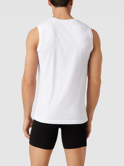 Schiesser Tank Top mit V-Ausschnitt Weiss 4