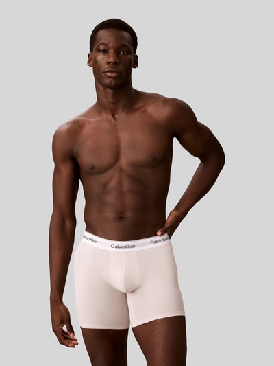 Calvin Klein Underwear Pant & Trunk aus Baumwoll-Mix im 3er-Pack Mittelgrau 4