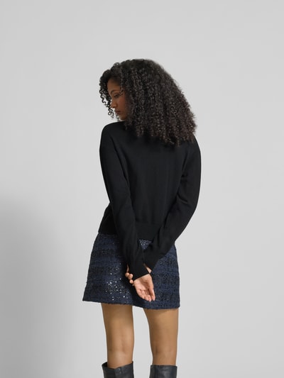 Rabanne Cardigan aus Woll-Mix Black 5