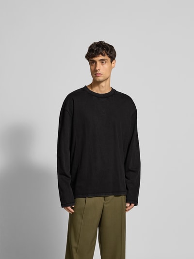 WON HUNDRED Longsleeve aus reiner Baumwolle Anthrazit 4