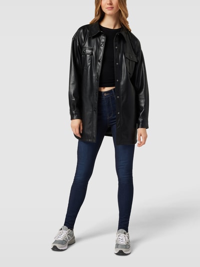 Levi's® High rise super skinny jeans met contraststrepen Jeansblauw - 1