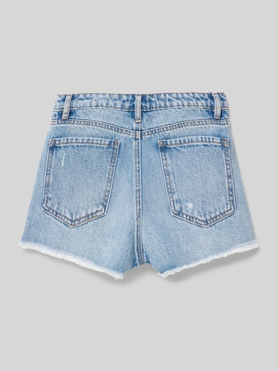 Mango Jeansshorts im Destroyed-Look Blau 3