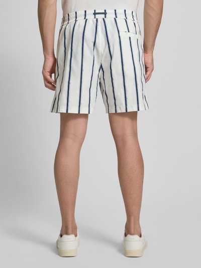 BOSS Orange Bermuda met steekzakken, model 'Sandrew' Offwhite - 5