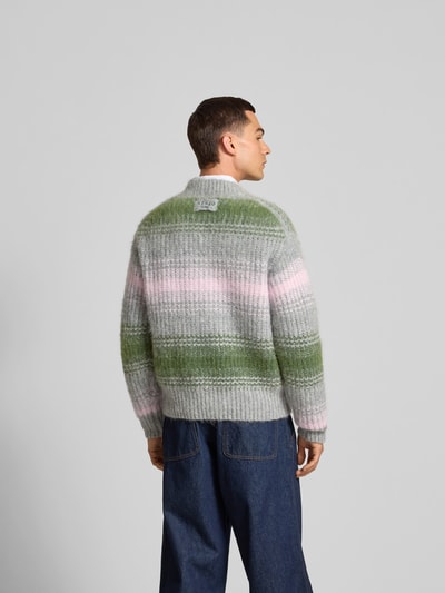 Kenzo Regular Fit Pullover aus Alpaka-Mix Mittelgrau 5