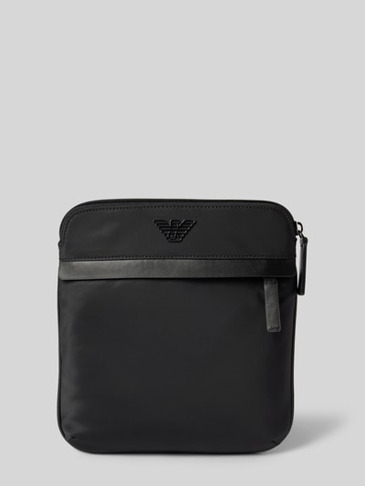 Emporio Armani Umhängetasche mit Label-Applikation Black 2