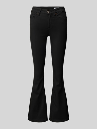 Vero Moda Flared jeans in 5-pocketmodel, model 'FLASH' Zwart - 2