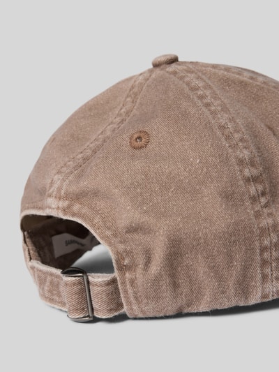 Samsøe Samsøe Basecap mit Label-Detail Beige 3