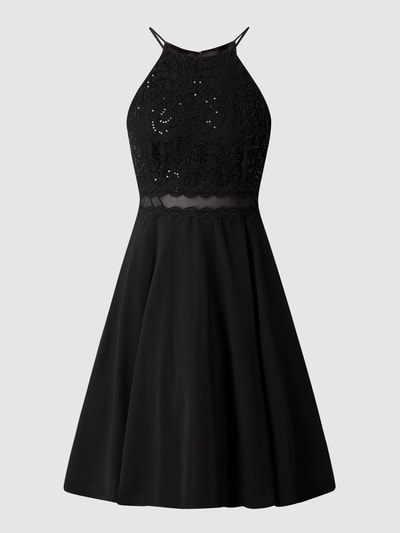 Jake*s Cocktail Cocktailkleid mit Collierkragen Black 2