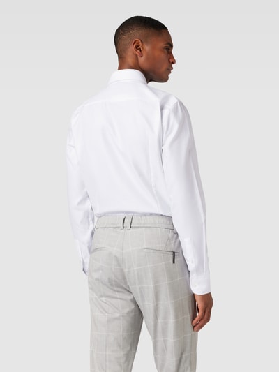 BOSS Slim fit zakelijk overhemd met kentkraag, model 'Hank' Wit - 5