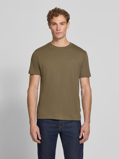 JOOP! COLLECTION Modern Fit T-Shirt aus reiner Baumwolle Modell 'PRIAMO' Oliv 4