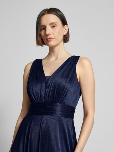 TROYDEN COLLECTION Abendkleid mit Herz-Ausschnitt Marine 3