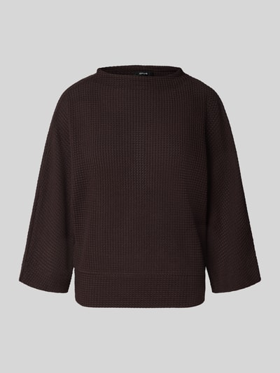 OPUS Pullover mit 3/4-Arm Modell 'Gulopi' Schoko 2
