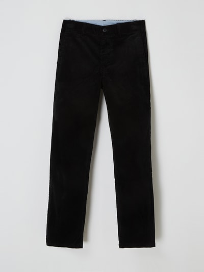 Polo Ralph Lauren Teens Broek van corduroy, model 'Bedford'
 Zwart - 1