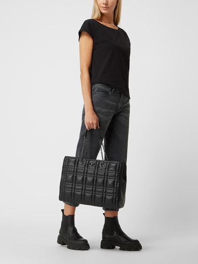 CK Calvin Klein Tote Bag in Leder-Optik  Black 1