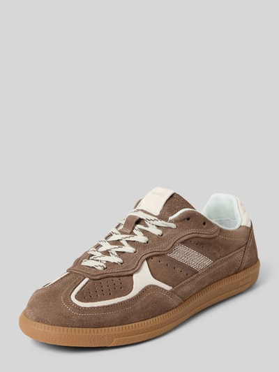 ALOHAS Sneakers met vetersluiting Taupe - 1