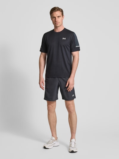 Under Armour T-shirt met labelprint Zwart - 1