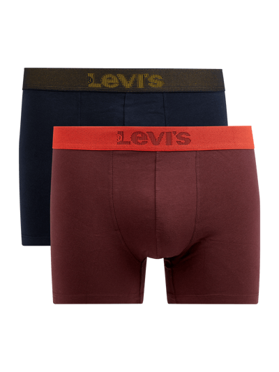 Levi's® Trunks mit Stretch-Anteil im 2er-Pack  Bordeaux 1