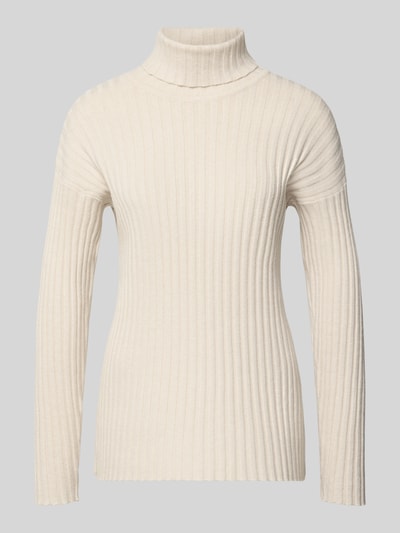 Soyaconcept Rollkragenpullover mit Rollkragen Modell 'KANITA' Ecru Melange 2