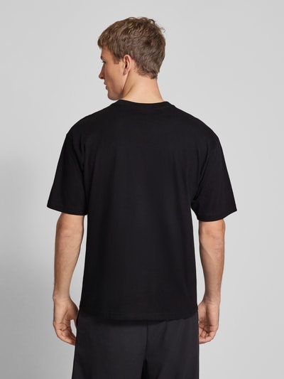 REVIEW T-Shirt mit Label-Print Black 5