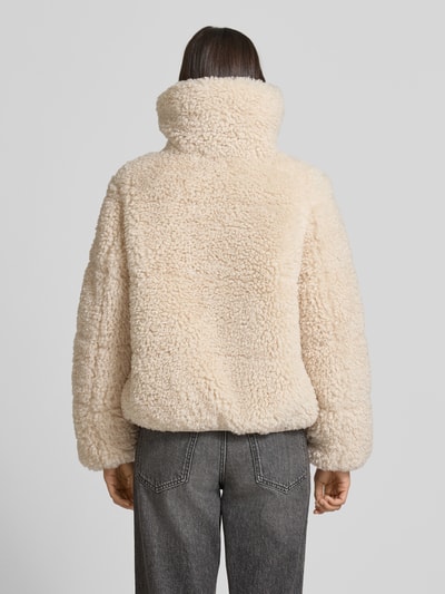 Save The Duck Kurtka o kroju regular fit z futerka model ‘Kennie’ Beżowy 5