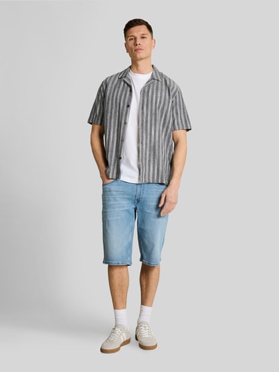 Tom Tailor Denim Regular Fit Jeansshorts aus Baumwoll-Mix Hellblau 1
