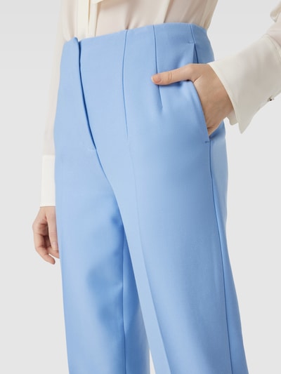 BOSS Regular Fit Stoffhose mit Bügelfalten Modell 'Tetisa' Hellblau 3