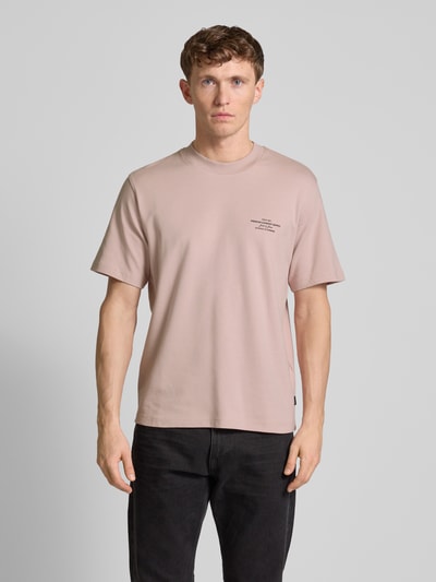 Jack & Jones Premium T-shirt z nadrukiem z logo model ‘LACHAD’ Jasnoróżowy 4