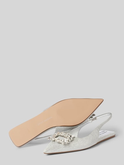 Steve Madden Slingbacks in metallic, model 'CALISTA' Zilver - 4