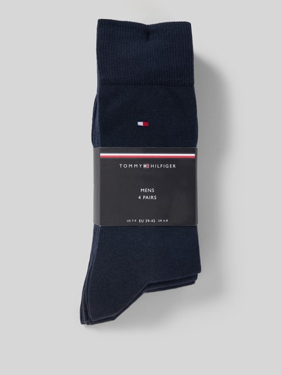 Tommy Hilfiger Socken aus Baumwoll-Mix im 4er-Pack Marine 3