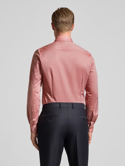 OLYMP Level Five Slim fit zakelijk overhemd met kentkraag Terracotta - 5