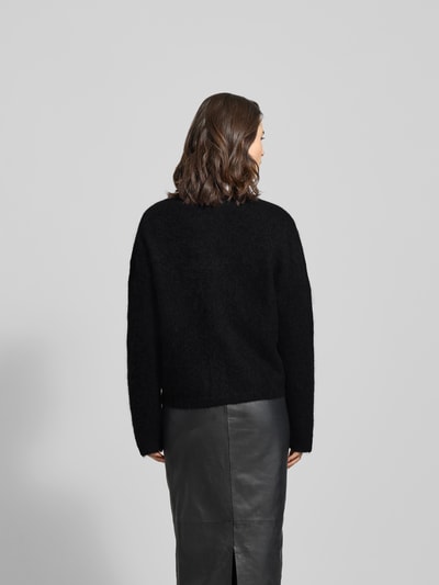 Filippa K Strickjacke mit Knopfleiste Black 5