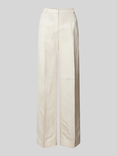 Tommy Hilfiger Wide Leg Stoffhose mit Bügelfalten Sand 2