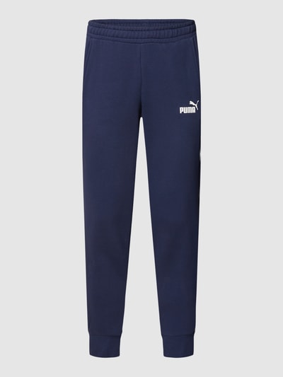 PUMA PERFORMANCE Sweatpants mit Label-Print Dunkelblau 2