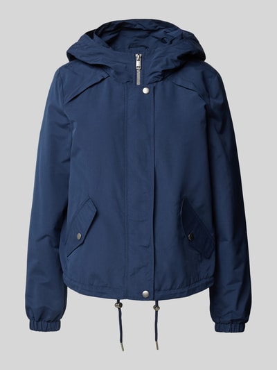 Vero Moda Parka o kroju regular fit z kapturem model ‘ZOA’ Granatowy 2