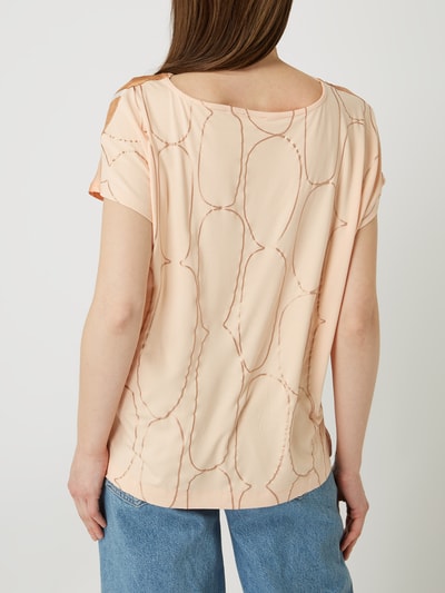 Gerry Weber T-shirt met aquarelmotief  Zalm - 5