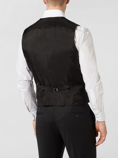 JOOP! Collection Slim Fit Weste mit Webstruktur Modell 'White'  Schwarz 5
