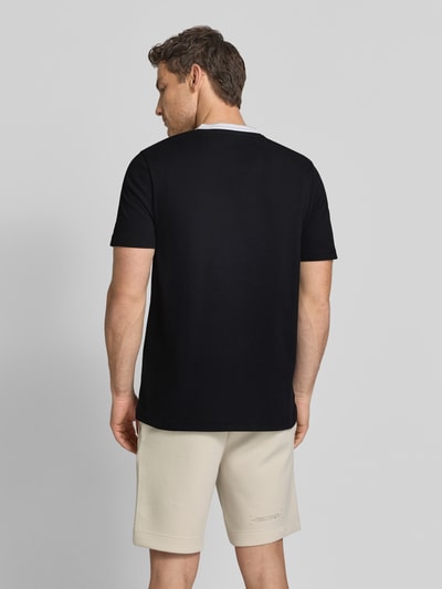 BOSS Green Regular Fit T-Shirt aus Baumwoll-Piqué Modell 'TS_PIQUE' Black 5
