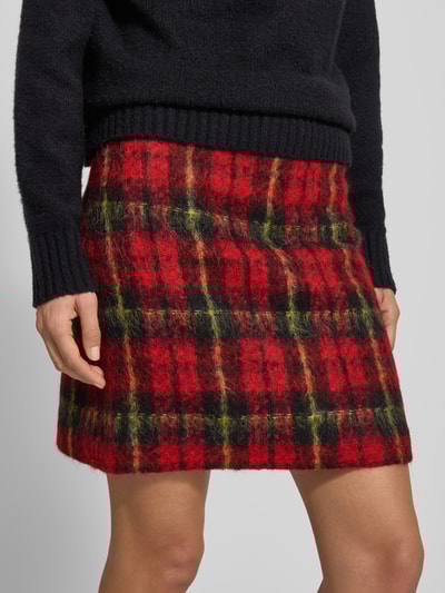 Lauren Ralph Lauren Spódnica mini z wszytym zamkiem Czerwony melanż 3