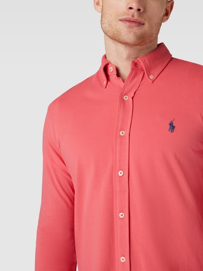 Polo Ralph Lauren Regular fit vrijetijdsoverhemd met button-downkraag Rood - 3