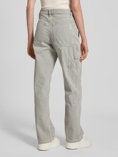 Review Straight Fit Jeans aus reiner Baumwolle Offwhite 5