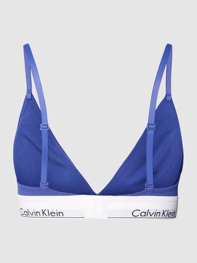 CALVIN KLEIN Triangel BH blue blau